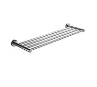 JQQJZLC Soporte de Barra de riel del Estante de Toalla para baño o Cocina, Rejilla de Toalla montada en la Pared grande/70 cm