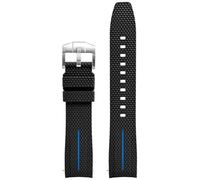 JQQJZLC Universal 20 mm Reloj Strap Men Women Women Rapeo Relling Band Band Fin Terry Bands
