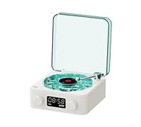 JQVDE Altavoz Bluetooth Retro con Ruido Blanco, Altavoz portátil Vintage for Ayudar a Dormir, subwoofer con Bluetooth y luz RGB, Compatible con Tarjeta TF(V9.0 with BT)