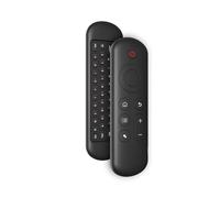 JQVDE Compatible con Control Remoto M5, ratón de Aire Recargable de 2,4 G + BT5.2, Teclado inalámbrico retroiluminado, Compatible con Android TV Box, PC y Smart TV.