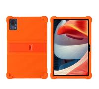JQVDE Compatible con Doogee T20 10.4 Pulgadas Tablet PC 4 Esquinas a Prueba de Golpes Airbags Silicona Suave T20S Soporte Ajustable Cubierta precisa(Orange,DOOGEE T20S)