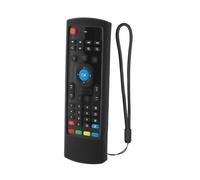 JQVDE Funda Protectora de Silicona Compatible con MX3 Voice Flying Air Mouse 2.4G, Control Remoto de Doble Cara, Teclado inalámbrico RF.(V9.0 Without BT)