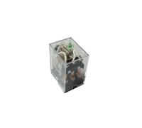 JQX-13F MY3 DC 12V bobina 11-Pin 3PDT LED verde relé electromagnético 1 Uds