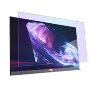 JQZWXX 43-55 Pulgadas Película Antirreflejos para TV Protector de Pantalla, Antiarañazos 43/46/50/55 Pulgadas, Filtro de Luz Azul Que Reduce La Fatiga Ocular, Mate,55in1211x682mm