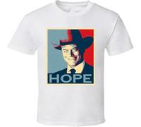 JR Ewing Dallas Hope Rip TV Icon Fan Mens T Shirt White M