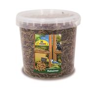 JR Farm 400g gusanos de harina para aves silvestres cubo