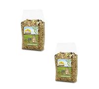 JR FARM Banquete para Gerbos | Paquete Doble | 2 x 600 g | Alimento Completo para Gerbos | con Vitaminas y Minerales