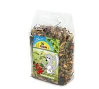 JR FARM Chinchilla Special | 500 g | Pienso complementario para chinchillas | Hierbas naturales, rosa mosqueta rica en vitamina C, betacaroteno y zanahoria rica en fibra