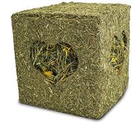 JR FARM Cubo de heno Grande con Flores 450 g