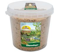 JR Farm - Mantequilla de Corteza para Soldado (2 kg, para Aves Silvestres en el jardín o en el balcón)