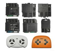 JR-RX-12V y JR-RX-6V Módulo receptor RC para niños eléctricos de paseo con comportamiento de luz indicadora clara para pasos de configuración (JR-RX-12V A juego completo)