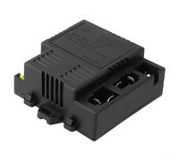JR-RX-12V y JR-RX-6V Módulo receptor RC para niños eléctricos de paseo con comportamiento de luz indicadora clara para pasos de configuración (JR-RX-12V B)