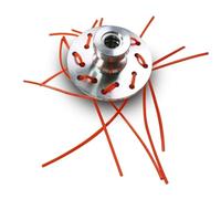 JR TFN048 - Cabeza de Alambre de Nailon - Cabeza de Aluminio - Universal