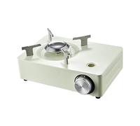 Jrameoy Estufas de Gas a Gas, Estufas de butano portátiles, Estufas de Cassette de butano, Quemadores de encimera, Quemadores Individuales, Quemadores de latón para Acampar y Caminar (C)