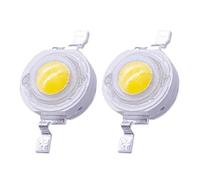 JRBJWYVV 100pcs 1W 3W DC3V 100pcs A Lot LED Copper Aluminum Headlamp 120lm 30mil Power Flasher LED Spotlight Downlight LED Bulb DIY(Plant 380-840NM,1W 3.2-3.4V)