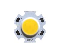 JRBJWYVV 10pcs A Lot 3W 5W 7W 10W LED Source Chip High Power LED COB Side 11mm Light Bulb Light Lamp Spotlight Down Light Lamps(Warm White 3000K,3W)