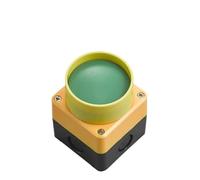 JRBJWYVV Emergency Stop Switch Button Switch Control Box Hand-Held Self Starting Button Waterproof Box Electrical Industrial Emergency Stop LA38(1Hole2)