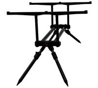 JRC X-Lite DR Pod One Size, Soporte de caña de Pescar, Manejo de la caña, Pesca Gruesa y Match, Carpa, Unisex, Negro