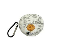 JRCYVTA Funda de silicona para auriculares Huawei Freeclip, bonita y elegante serie astronauta, adecuada tanto para niños como para niñas, con ganchos para un fácil transporte (meteorito)