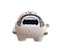 JRCYVTA Funda para Airpods Pro 3, bonita funda protectora de silicona suave con diseño de tiburón de dibujos animados 3D para Apple Airpods Pro de 3ª generación