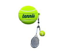 JRCYVTA Funda para Airpods Pro 3, diseño de pelota de tenis 3D a prueba de golpes, funda protectora para Apple Airpods Pro de 3ª generación