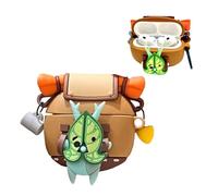 JRCYVTA Funda protectora para Airpods Pro 3, diseño de dibujos animados 3D, de silicona suave, compatible con Apple Airpods Pro de 3ª generación