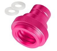 JReHuiG Adaptador Rápido para Sodastream CO2, Rosca TR21-4, con Dos Anillos de Goma, para SodaStream Duo, Art/Terra, Púrpura y Depósitos de Agua Carbonatada de CO2 Estándar (Púrpura)