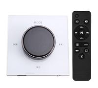 Jrifedptry 86 Hi-Fi - Mini amplificador de pared profesional inteligente estéreo para montar en la pared, Bluetooth, mini amplificador de pared, color blanco