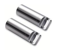 Jrifedptry Mini botella impermeable de aleación de acero inoxidable, botella de sellado ultraligero, portátil, pastillero, herramienta al aire libre