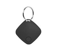 Jrifedptry Mini rastreador GPS Bluetooth, dispositivo antipérdida, llave, teléfono móvil, dispositivo antipérdida, localizador inteligente, color negro