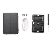 Jrifedptry RF-V34 - Rastreador GPS solar impermeable de 9000 mAh, potencia de oveja, vaca, ganado, GSM, WiFi, seguimiento de voz, SOS, plataforma libre de alarma