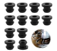 JRILUO 12 unidades de amortiguadores de goma para estufa de gas para autocaravana, tope de goma para cocina dometic, juego de tapones de goma protectores para cocinas de gas, soporte de goma