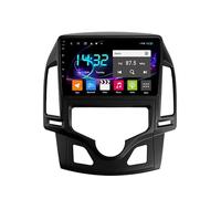 Jrkt Estéreo para Automóvil Compatible con Hyun-DAI 130 2010 2011 2012 2 DIN Radio Navegación GPS Pantalla Táctil IPS Reproductor Multimedia Soporte SWC 4G WiFi C(Size:8 Core 4G+WiFi 4G+64G)