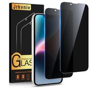 Jrkvniv Protector Pantalla de Privacidad para iPhone 14 Cristal Templado Antiespia Protectora Vidrio Película Dureza 9H Antiarañazos Sin Burbujas Privacy Screen Protection,2 Piezas