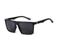 JRLLFD Gafas de sol deportivas cuadradas para hombre, gafas de sol para conducir en bicicleta, gafas para mujer con lentes de espejo, gafas de sol UV400, C1, talla única