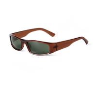 JRLLFD Gafas de sol deportivas rectangulares estrechas para mujeres y hombres, gafas de sol, gafas de sol para ciclismo, masculinas, C3, talla única