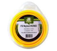 jrmotoculture fny009 inalámbrico de nailon redondo 3 mm x 9 m