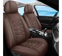JROONR Fundas de asiento de coche de ajuste universal para Mercedes Benz W204 W211 W210 W124 W212 W202 W245 W163 Cla Gls Gla Glc Classe A/B/C/E Cojín de asiento de piel sintética impermeable de napa