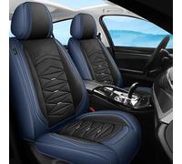 JROONR Fundas de asiento de coche de ajuste universal para Opel Astra J Astra K Astra H Astra G Astra-H Sri Astra J Sports Tourer impermeable napa cojín de asiento de piel sintética