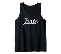 JROTC Vintage Inspired Varsity Style Classic Retro Camiseta sin Mangas
