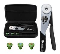 JRready ST2180 Deutsch Crimping Tool con tres posicionadores para DT,DTM,DTP y Amphenol en ATP ATM Series Tamaño 16#20#12 Solid Pin&Soc Contactos para Coche Barco