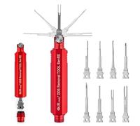 JRready ST5354 - Kit de Herramientas de extracción de terminales automotrices, Adecuado para Tyco Micro Timer, JPT, MQS, MCON 1.2, Sumitomo, Yazaki Kaizen 0.64, amperios, Extractor de Pines Molex,