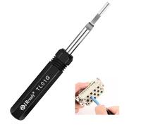JRready TL01G Pin herramienta de desbloqueo para quitar HARTING HAN E, TE y WAIN HM, HK, HQ 16A conector redondo de alto rendimiento herramienta de desconexión