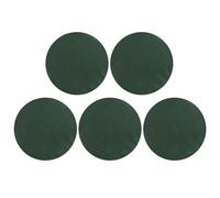 JRSHIRLEYLTD 5 esponjas de flores redondas de 8 x 4 cm de espuma para flores (verde)