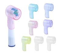 JRSHIRLEYLTD 7 Fundas para cepillos de Dientes compatibles, Cubierta de Cepillo de Dientes eléctrico, a Prueba de Polvo, Cabezales de Cepillo de Dientes para Viajes, Tapa Protectora de