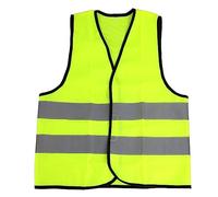 JRSHIRLEYLTD Chaleco de seguridad para niños, chaleco de seguridad, chaleco reflectante ligero, chaleco reflectante para la escuela, deportes, niños y niñas, verde, Talla única