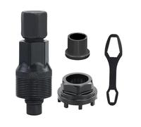 JRSHIRLEYLTD Herramienta de bloqueo de bicicleta, extractor de bielas de bicicleta, manivela de 42 mm, herramienta de pedalier para bicicleta con 1 juego de removedor de manivela, herramienta