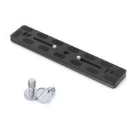 JRSHIRLEYLTD Placa de liberación rápida de 200 mm, compatible con cabezal de bola estándar Arca Swiss y abrazadera, placa de liberación rápida larga con 2 tornillos de 1/4" a 3/8" para trípode rótula