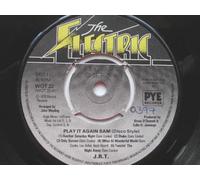 JRT - JRT Play It Again Sam 7" Electric WOT22 EX 1978 there is handwritten number on label and 2mm drill hole in label rim