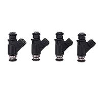 Jrudjsnhhty 4 Unids/Lote Inyectores de Combustible para para Hover CUV H3 H5 WINGLE3 WINGLE5 V240 V200 4G63 4G64 4G69 25345994